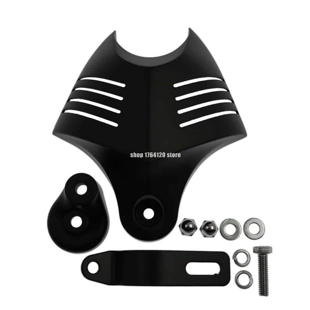 Cache de klaxon style V pour Harley Big Twin - vue 2