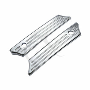 Caches de loquet usinés CNC pour sacoche Harley Touring - vue 7