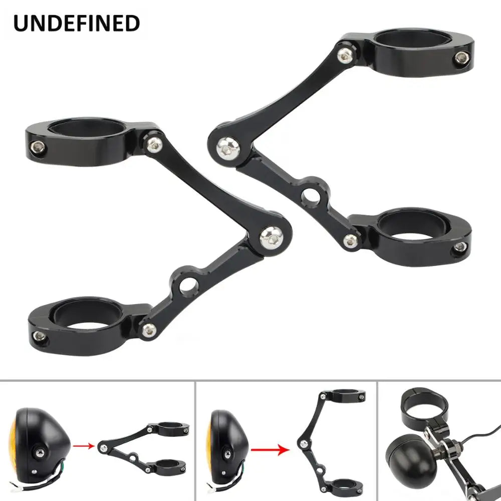 Supports de phare à colliers de fourche pour Harley - vue 2