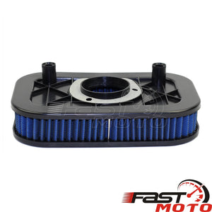 Filtre à air lavable bleu pour moto Harley-Davidson Sportster - vue 6