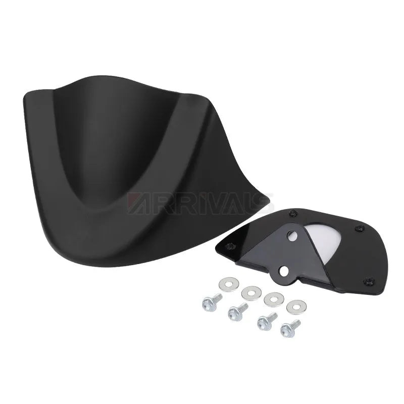 Spoiler menton noir pour Harley Dyna Fat Bob - vue 3