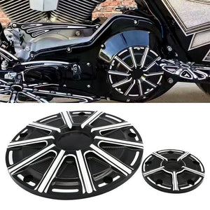 Derby cover et couvercle de distribution pour Harley Touring Softail Dyna - vue 1
