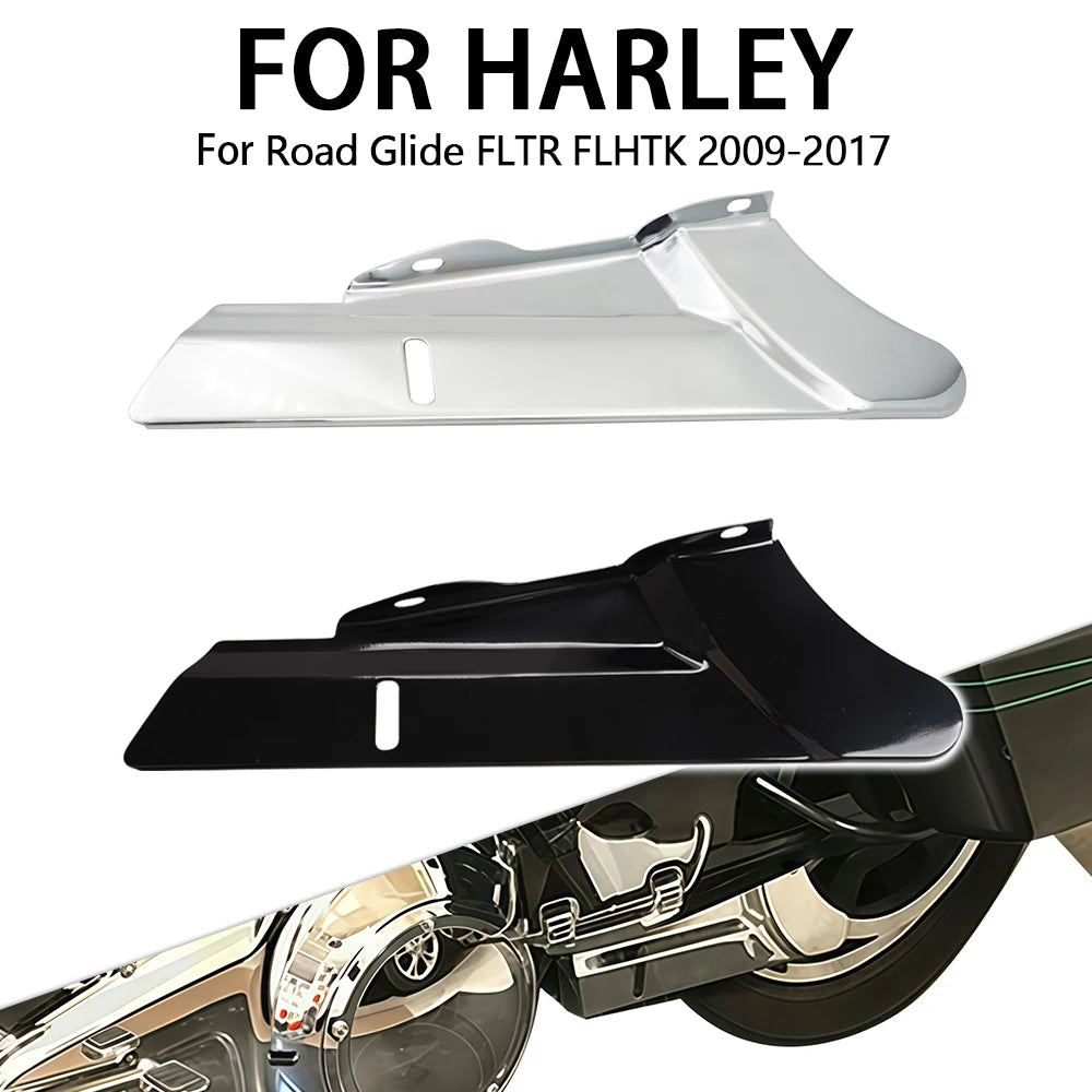 Pare-courroie inférieur arrière pour Harley Touring - vue 1
