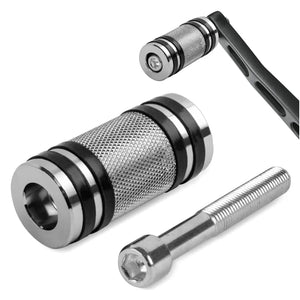 Repose-pied de sélecteur moleté pour Harley Touring Softail - vue 8