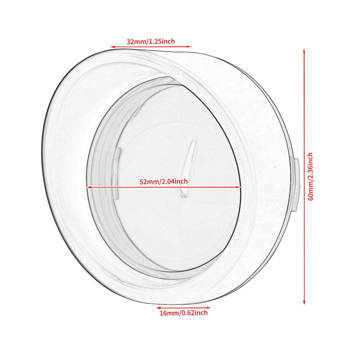 Visières de clignotants pour Harley Sportster et Softail - vue 6