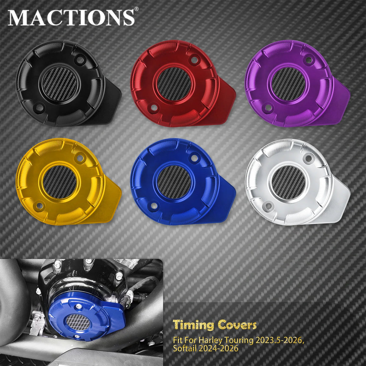Cache Distribution CNC (Timing Cover) - Harley-Davidson Softail, Touring & Trike – photo 1/12