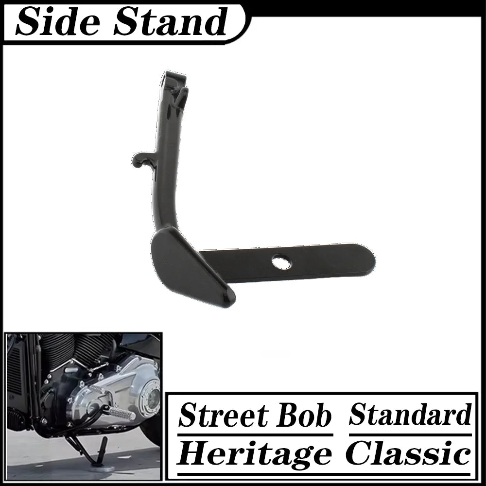 Béquille Latérale Renforcée - Harley-Davidson Softail Standard, Heritage Classic, Street Bob – photo 4/6