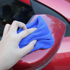 Lot de 5 Serviettes Microfibre Suédine pour Lavage Auto/Moto (30x30cm & 30x70cm) – photo 2/8