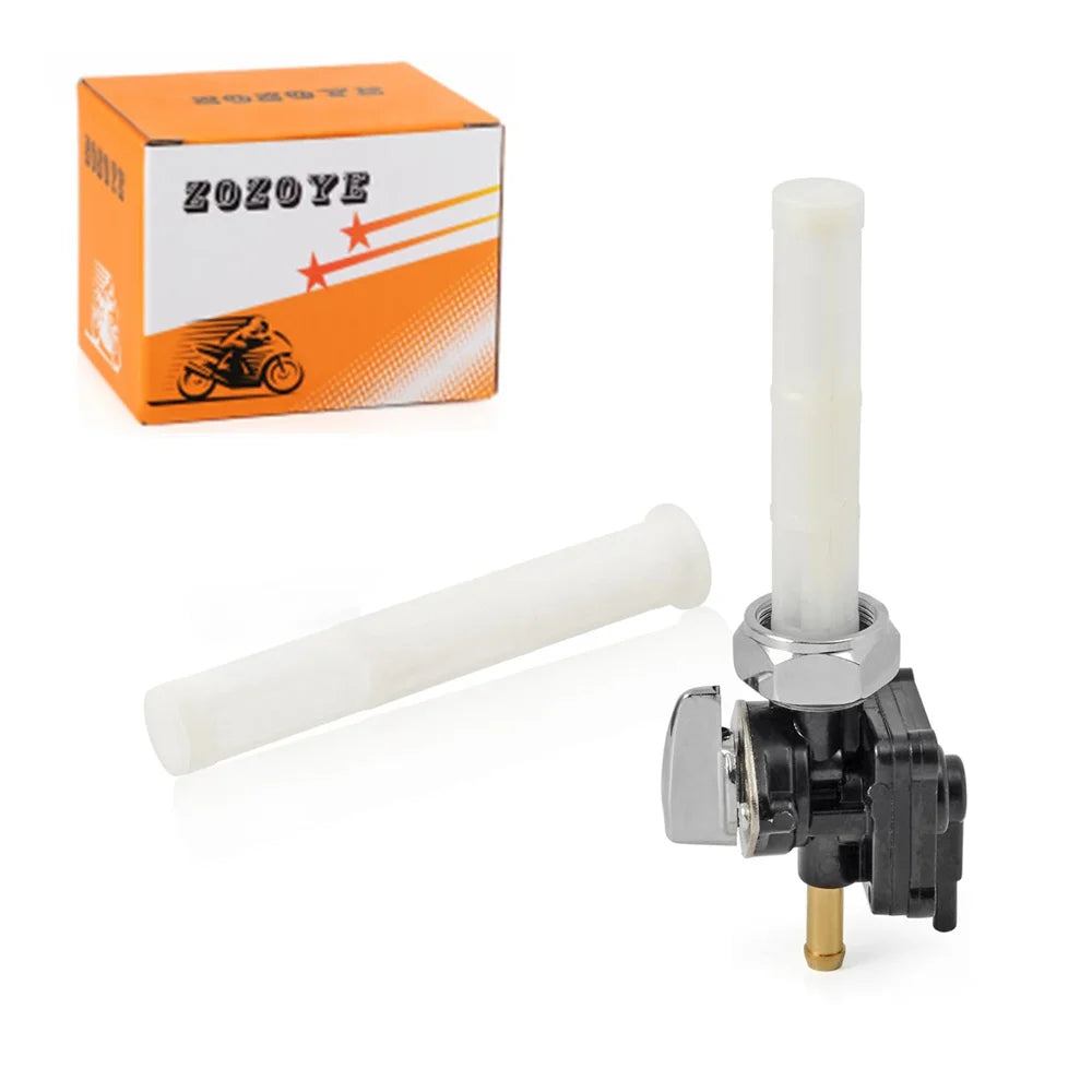 Robinet d'essence 22mm sortie droite pour Harley-Davidson Sportster XL 883/1200