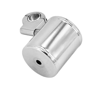 Porte-gobelet chromé réglable pour moto Harley - vue 5
