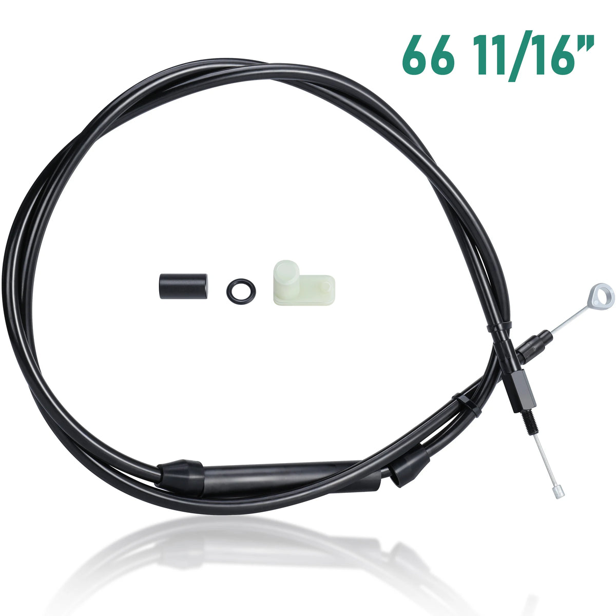Câble d'Embrayage Tressé Inox - Harley-Davidson Touring, Dyna, Softail 1987-2006 – photo 15/16