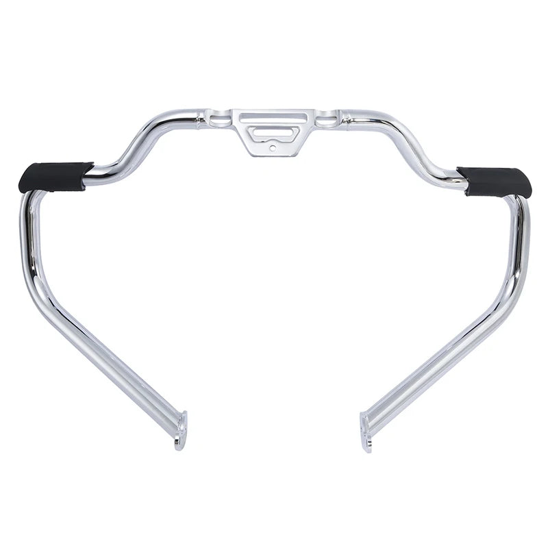 Barre de protection moteur noire pour Harley Softail - vue 3