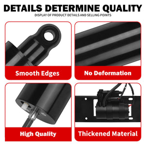 Kit de suspension pneumatique arrière avec compresseur pour Harley-Davidson Softail - vue 6