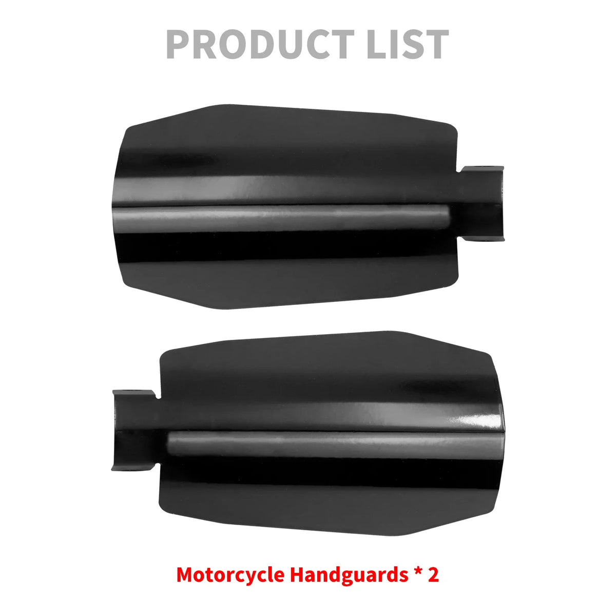 Protège-main noir monté sur le guidon d'une Harley-Davidson Sportster - vue 5