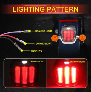 Feu arrière LED pour Harley Sportster Dyna Touring - vue 2