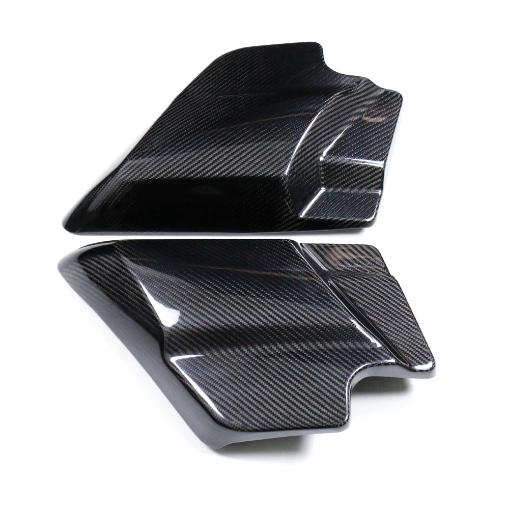 Caches de batterie carbone pour Harley Touring - vue 1