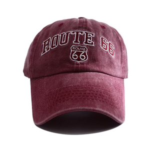 Casquette snapback brodée Route 66 - vue - vue 2