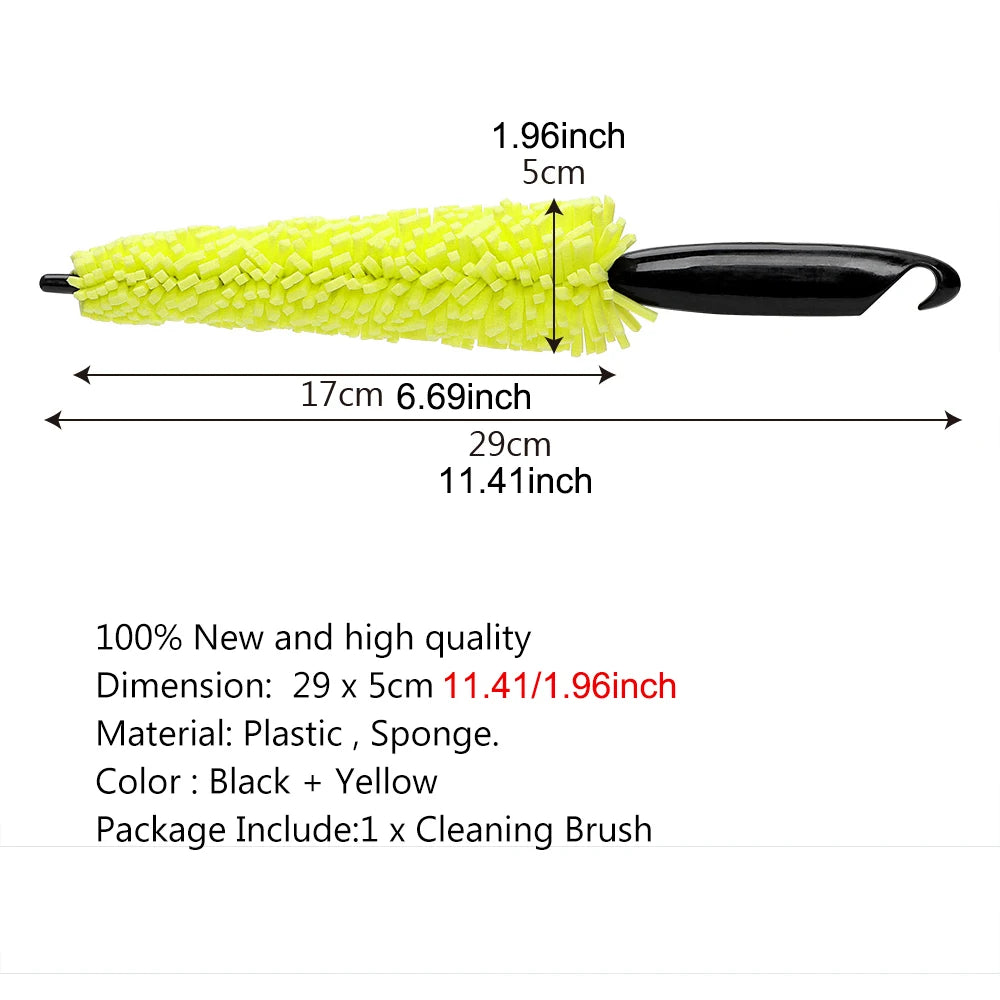 Brosse éponge de nettoyage de jantes pour Harley - vue 5