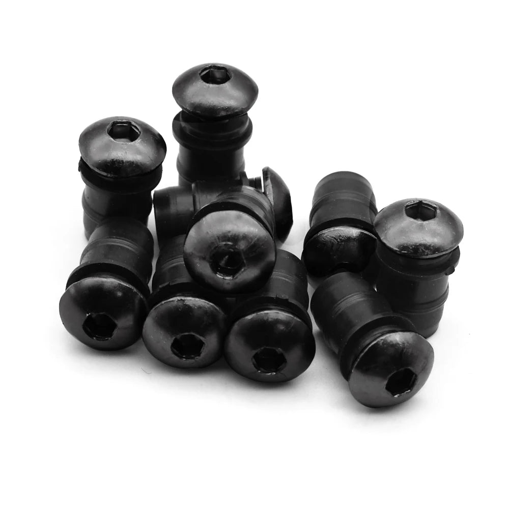 Lot d'écrous à ressort colorés pour fixation de pare-brise moto - vue 5