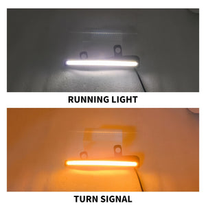 Clignotant LED latéral fixé au pare-brise d'une Harley-Davidson Road Glide - vue 6