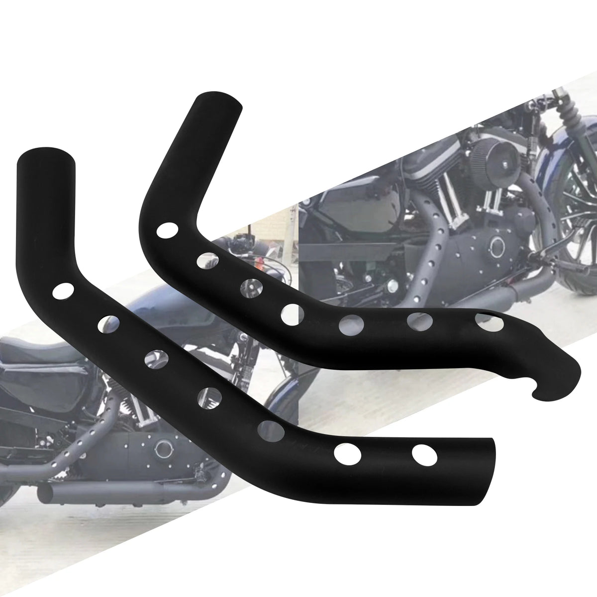 Pare-chaleur de collecteur pour Harley Sportster - vue 6