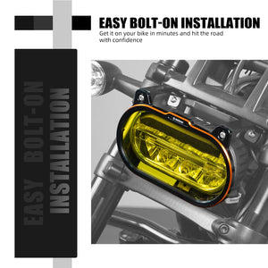 Grille de Protection de Phare (Headlight Guard) Aluminium - Harley-Davidson Sportster S 1250 2021-2024 – photo 5/8