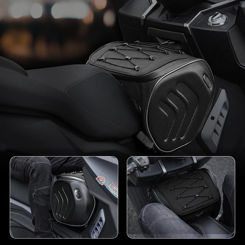 Sac de selle gris Motocentric pour moto - vue 6