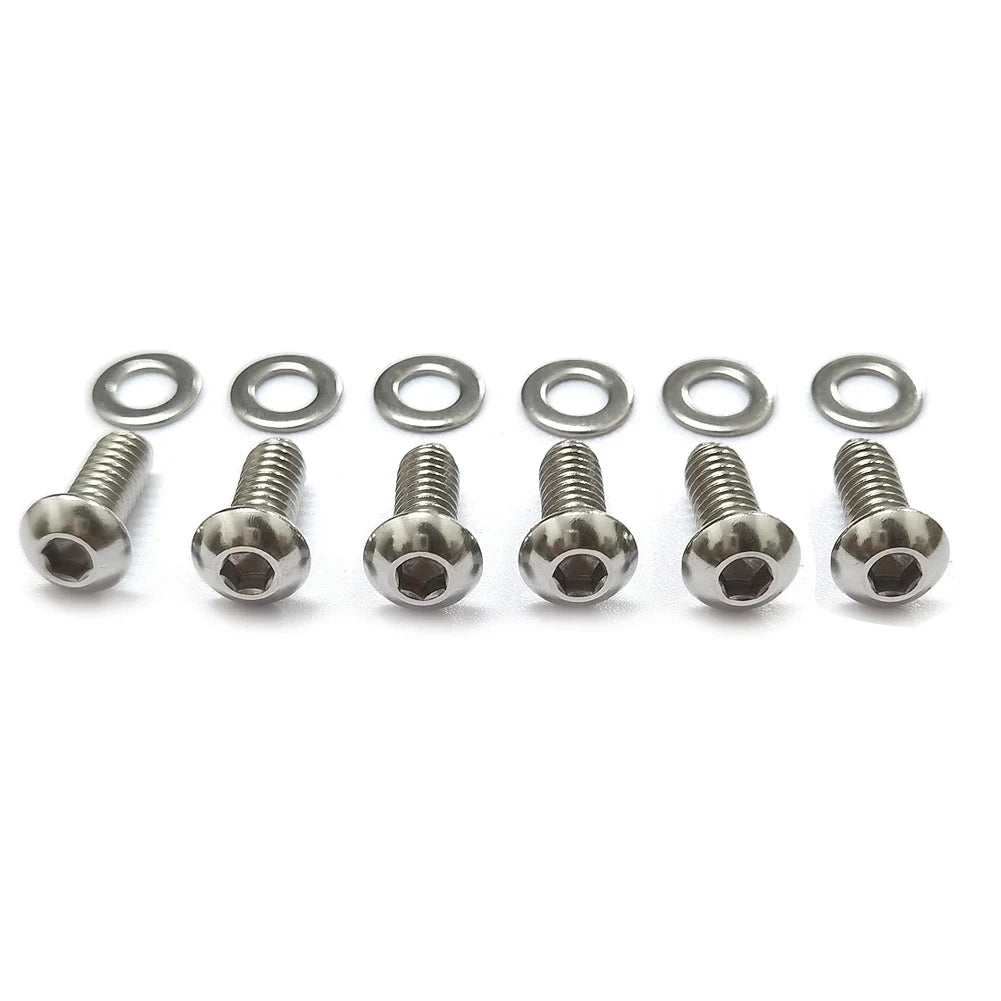 Vis de couvercle de derby inox pour Harley Dyna Softail Touring - vue 1