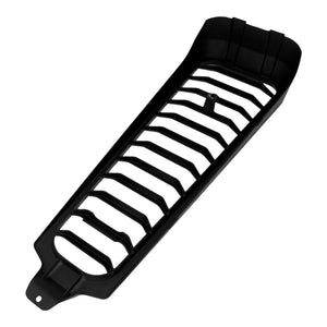 Spoiler menton avant noir brillant pour moto Harley Softail - vue 5