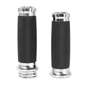 Poignées de guidon pour Harley Sportster Dyna Softail - vue 3