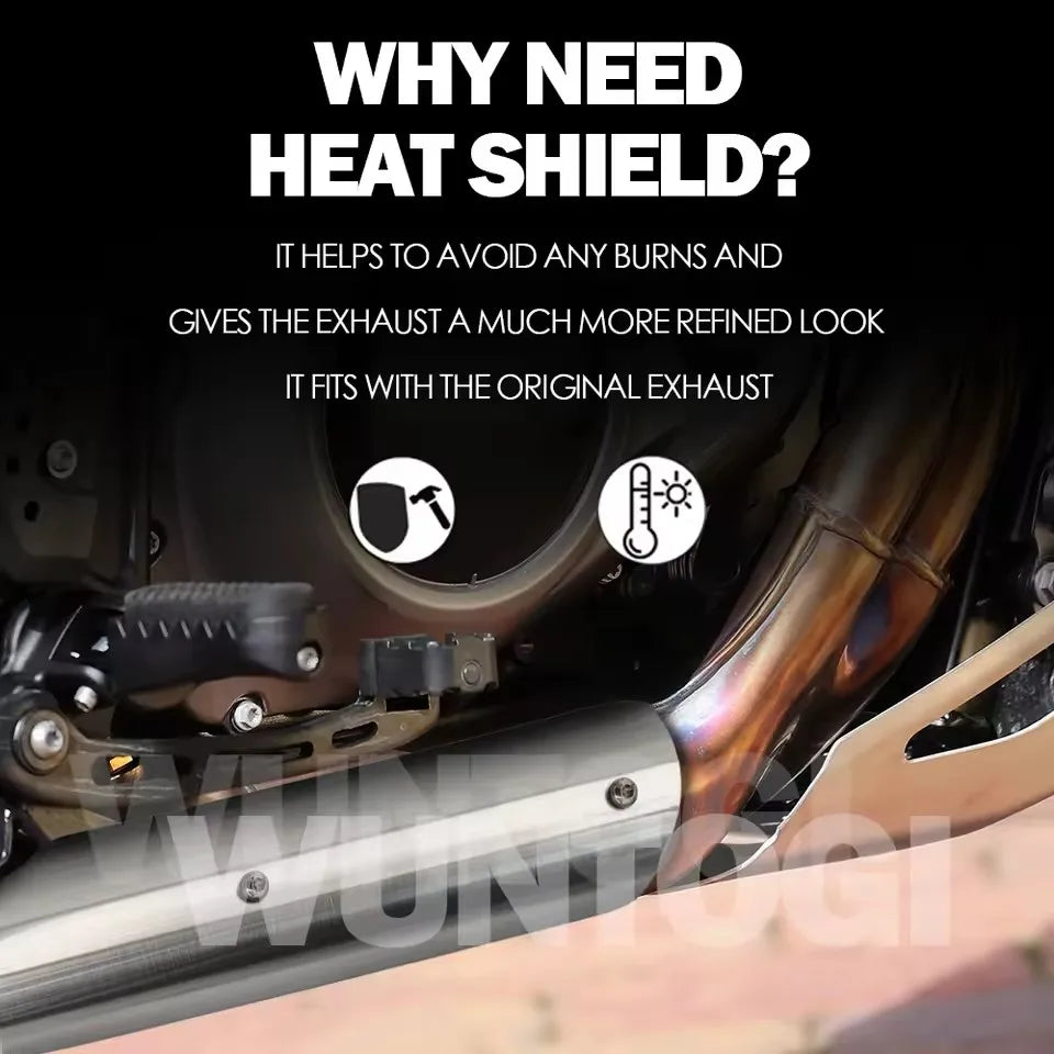 Pare-chaleur de silencieux pour Harley Pan America 1250 - vue 5