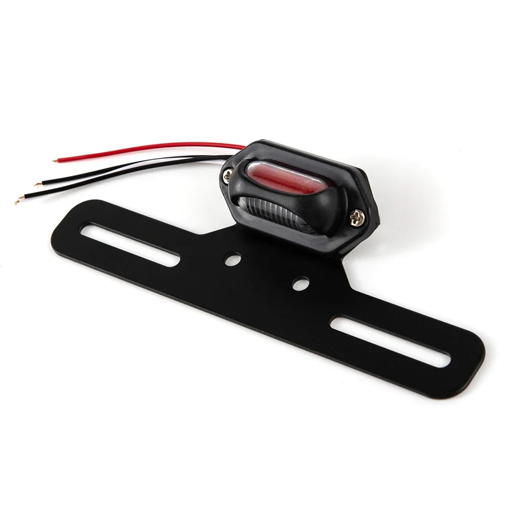 Feu arrière LED avec éclairage de plaque pour Harley custom - vue 7