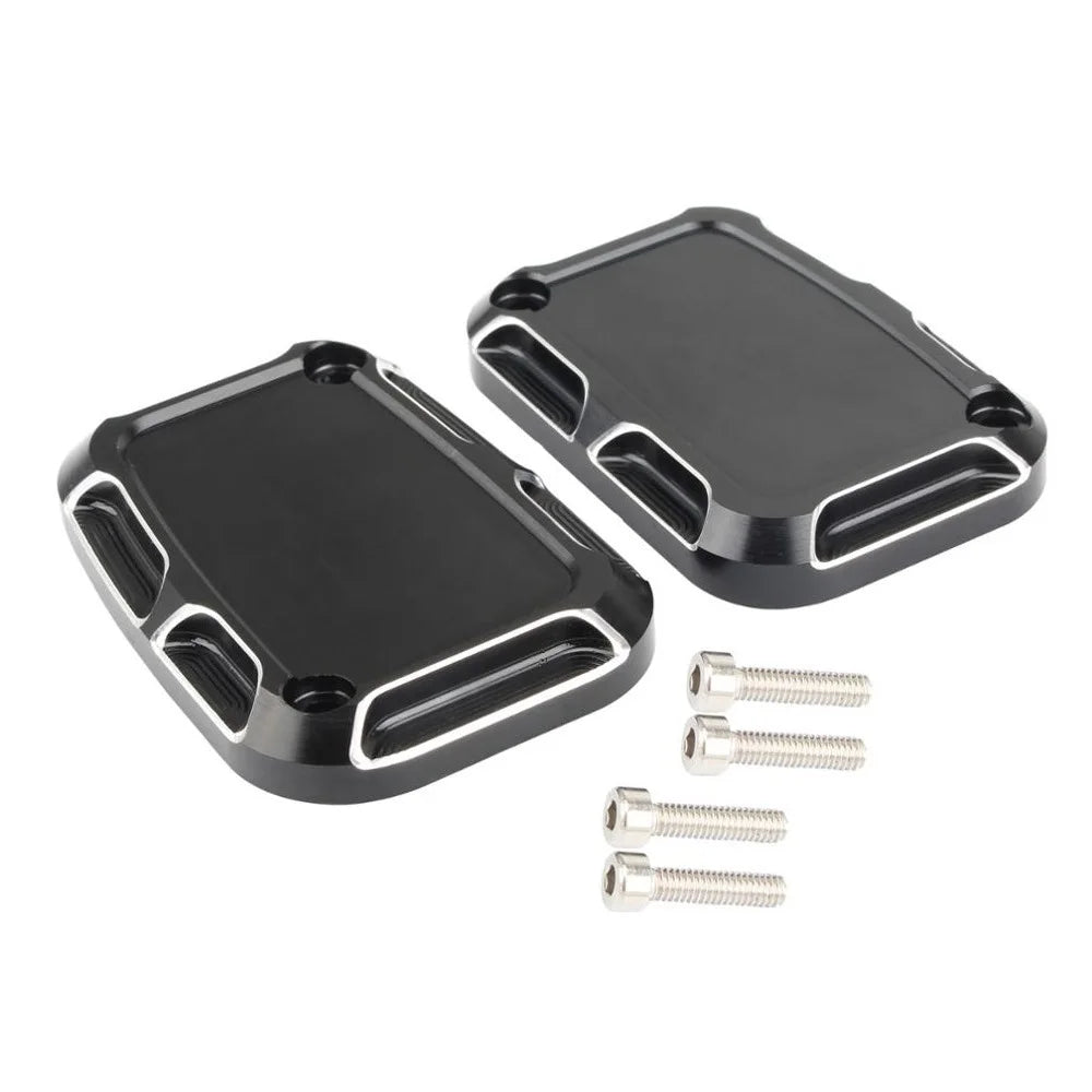 Cache de maître-cylindre aluminium pour Harley Touring - vue 8