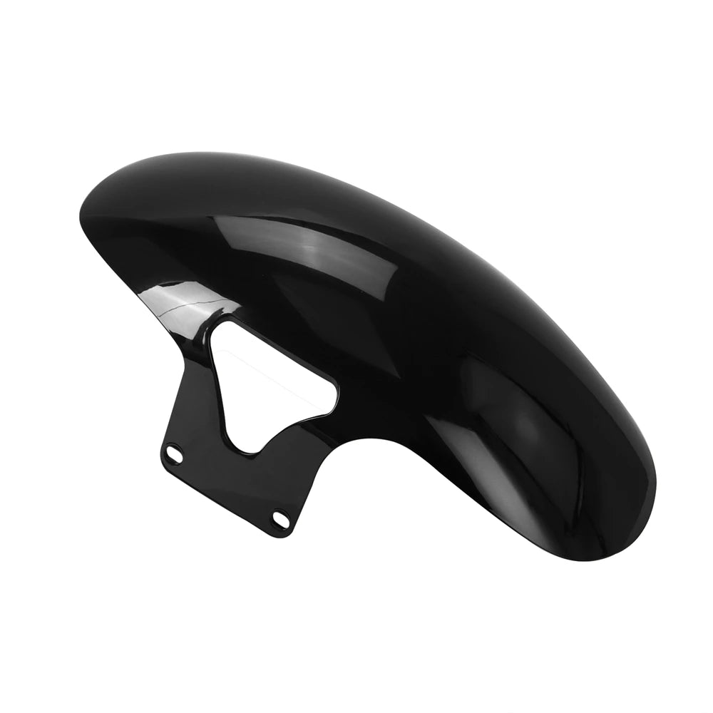 Garde-boue avant moto en fer noir brillant pour Harley-Davidson Softail Fat Boy - vue 6
