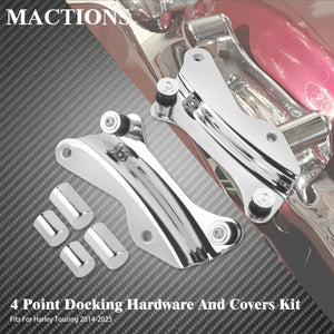 Kit de quincaillerie de fixation 4 points pour top case Harley-Davidson - vue 8