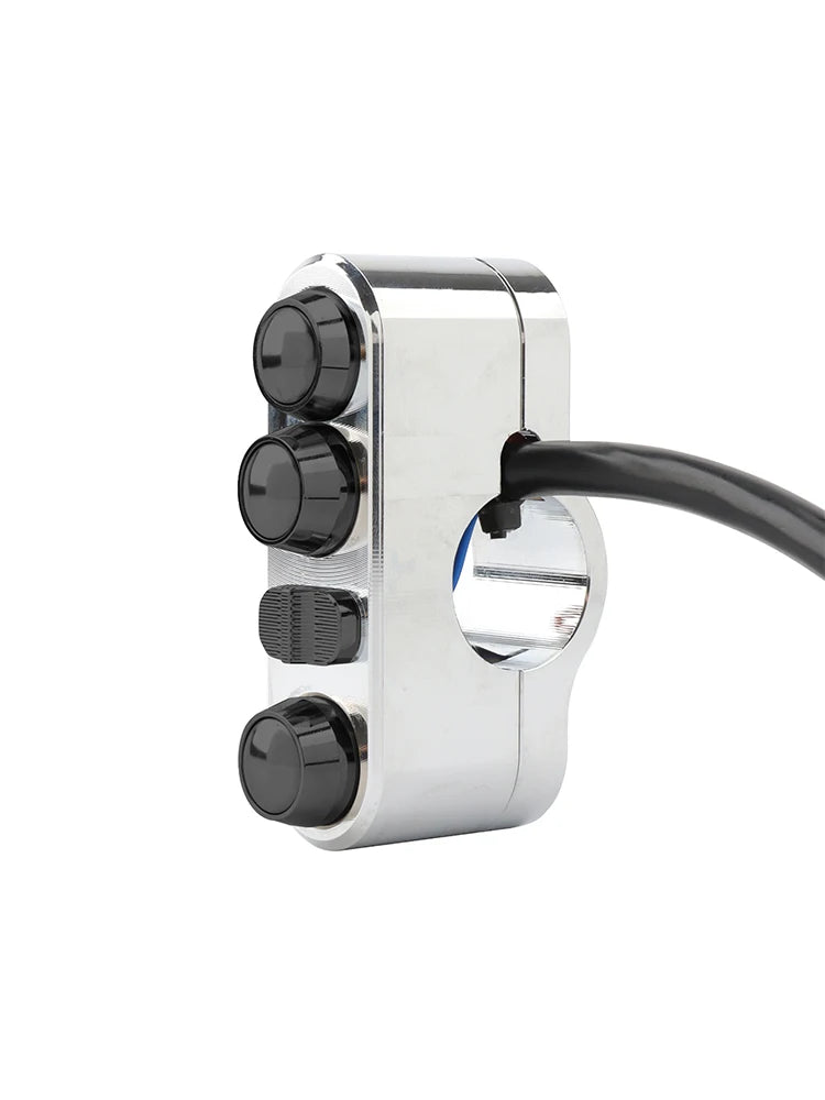 Commodo 4 fonctions pour guidon Harley - vue 8