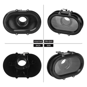 Filtre à Air avec Anneaux Décoratifs Interchangeables - Harley-Davidson Sportster, Dyna, Touring, Softail, Trike – photo 3/26