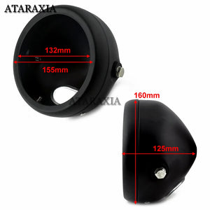 Coque de phare 5,75 pouces pour Harley Dyna Sportster - vue 5