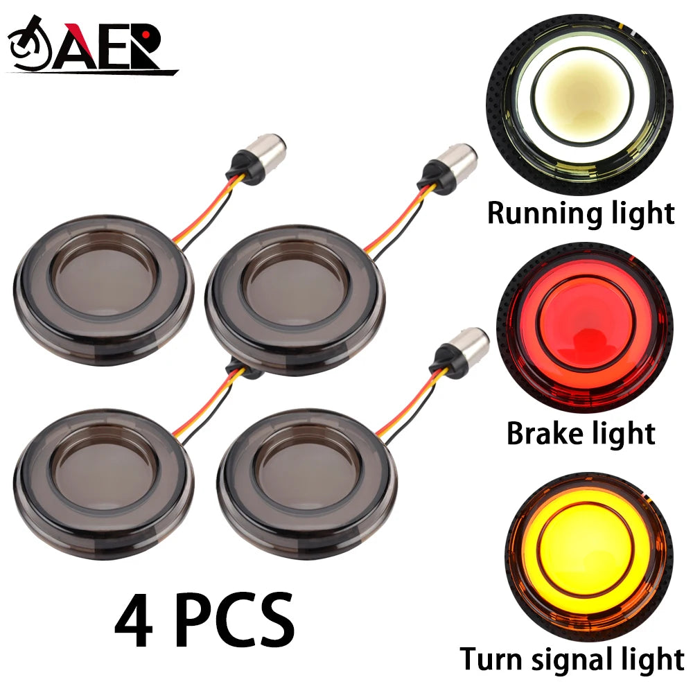 Inserts LED 1157 pour clignotants Harley - vue 1