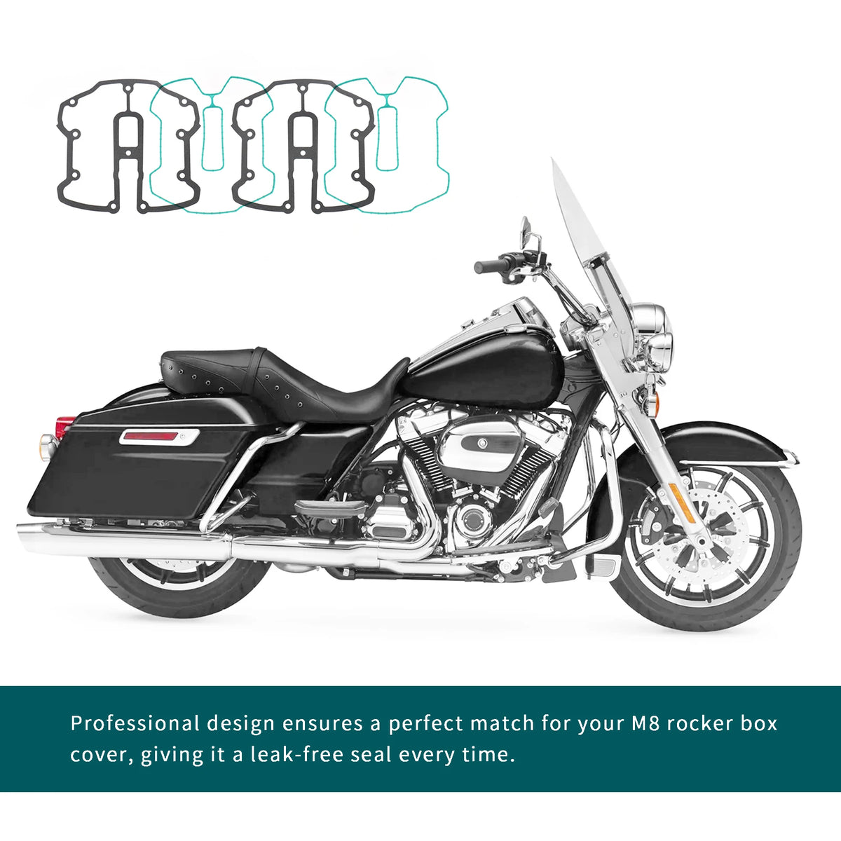 Kit Joints de Cache Culbuteurs M8 (Haut et Bas) - Harley-Davidson Touring et Softail 2017 et plus – photo 5/6
