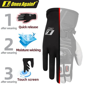 Sous-Gants Moto Amovibles à Enfiler et Retirer Facilement - vue 5