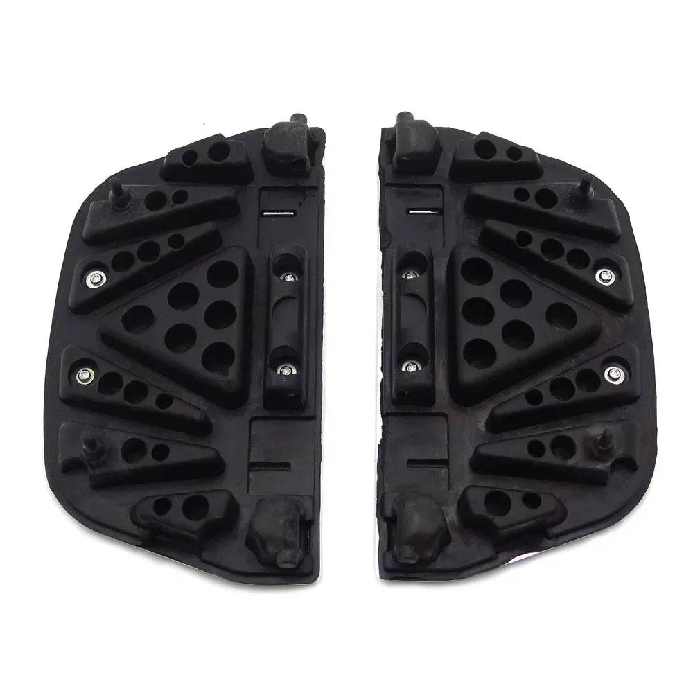 Kit d'inserts de repose-pieds passager motif tête de mort - Harley Touring/Softail Fat Boy – photo 2/7