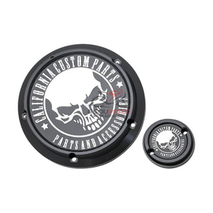 Cache derby et cache de distribution pour Harley Softail - vue 12