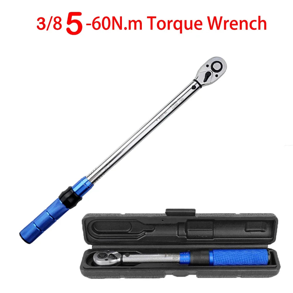 Clé Dynamométrique 3/8" 5-60 N.m Haute Précision ±3% - Moto, Vélo & Auto – photo 7/9
