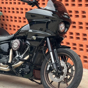 Spoiler de Carénage Noir pour Harley Softail Low Rider ST, Low Rider El Diablo 2025+ – photo 2/8