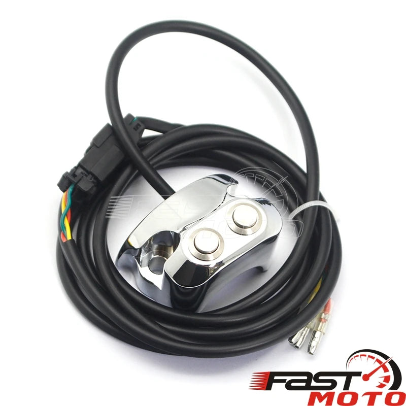 Commutateur de suspension pneumatique pour guidon 25 mm Harley Dyna, Sportster, V-Rod, Touring AERO - vue 7