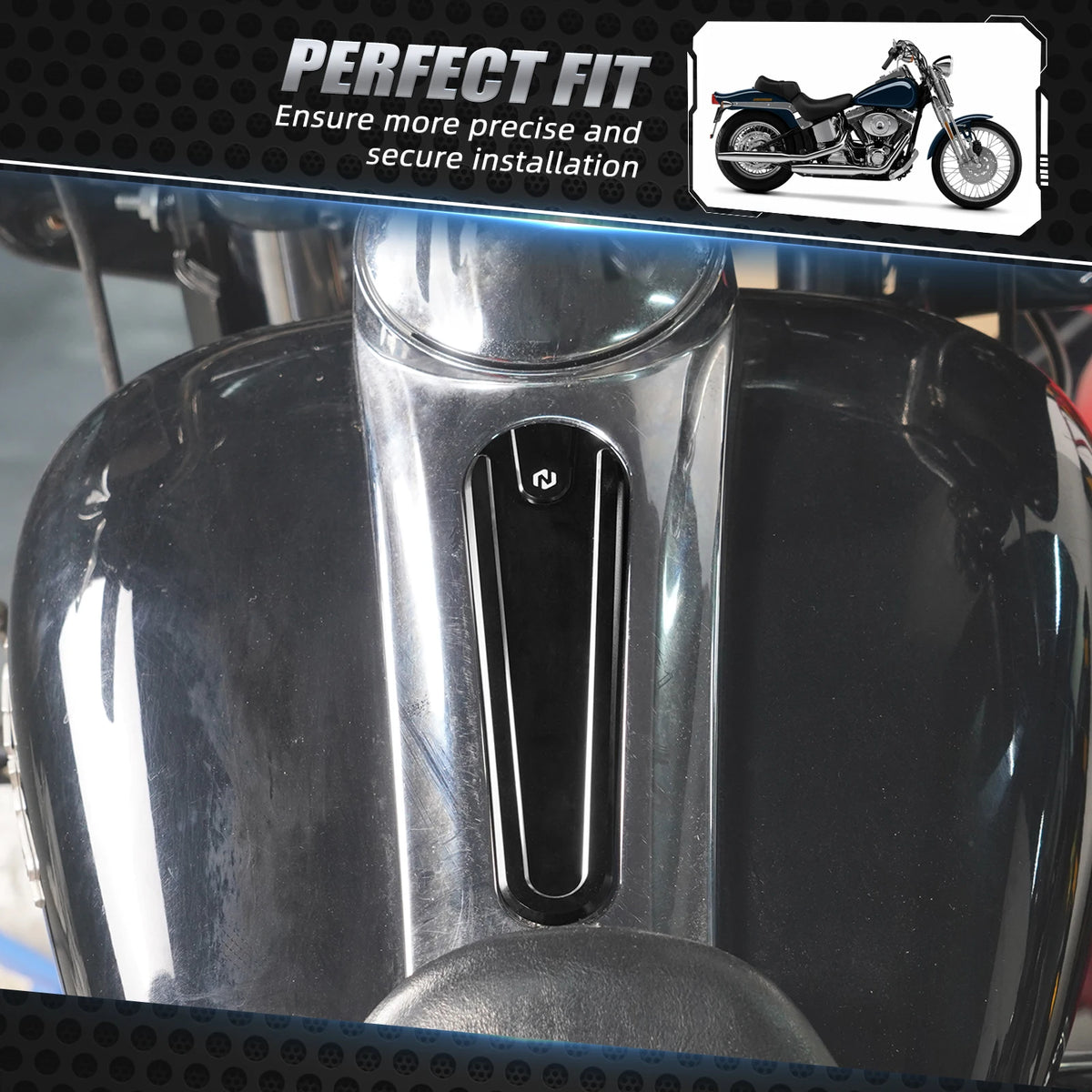 Tampon Caoutchouc de Béquille Latérale - Harley-Davidson Sportster XLH/XL 883/1200 1990-2007 – photo 2/9