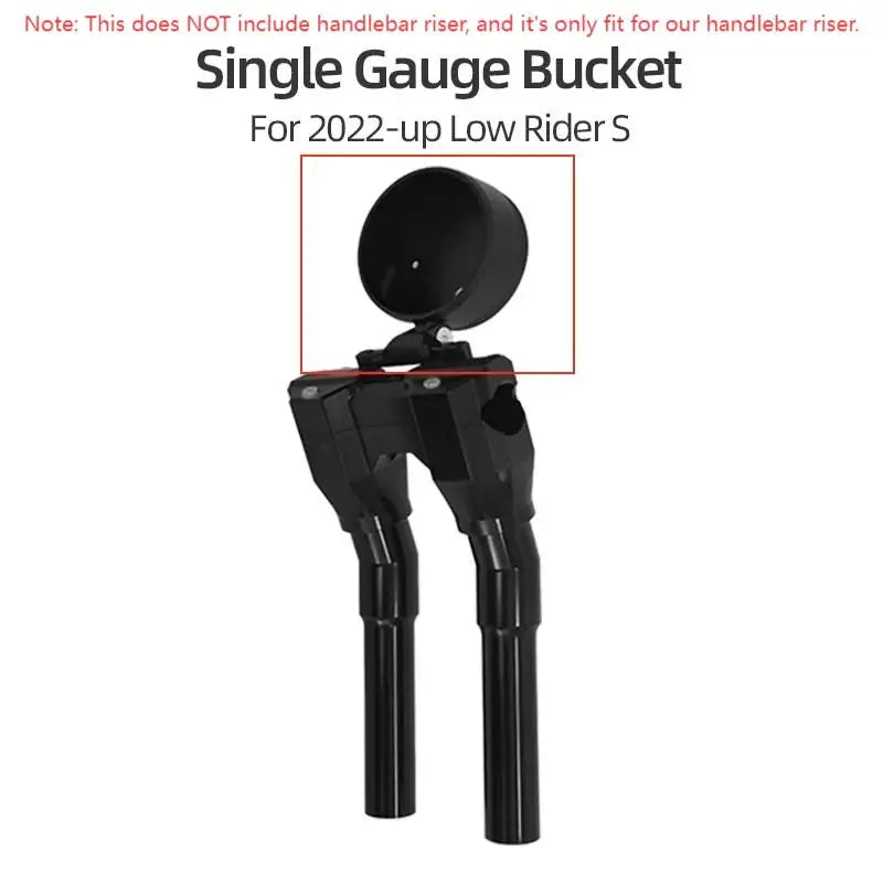 Support de Relocalisation de Compteurs (Gauge Bucket) Réglable - Harley-Davidson Softail Low Rider S 2020-2024 – photo 16/16
