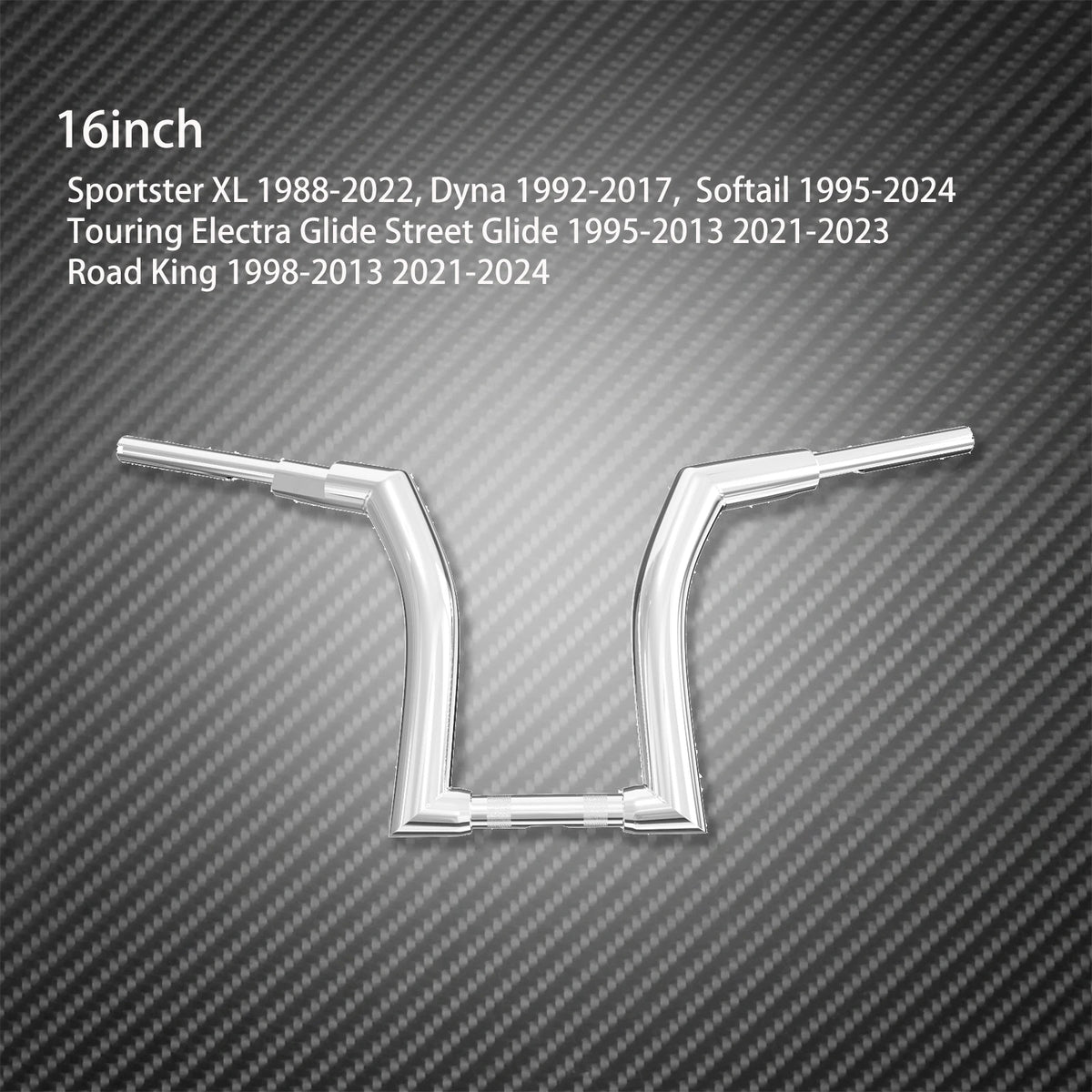 Guidon Drag Z 12"/14"/16" (Pince 1.25") - Harley-Davidson Sportster, Touring, Dyna & Softail – photo 12/18