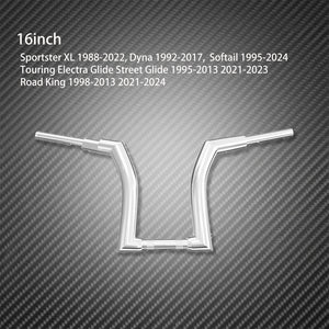 Guidon Drag Z 12"/14"/16" (Pince 1.25") - Harley-Davidson Sportster, Touring, Dyna & Softail – photo 12/18
